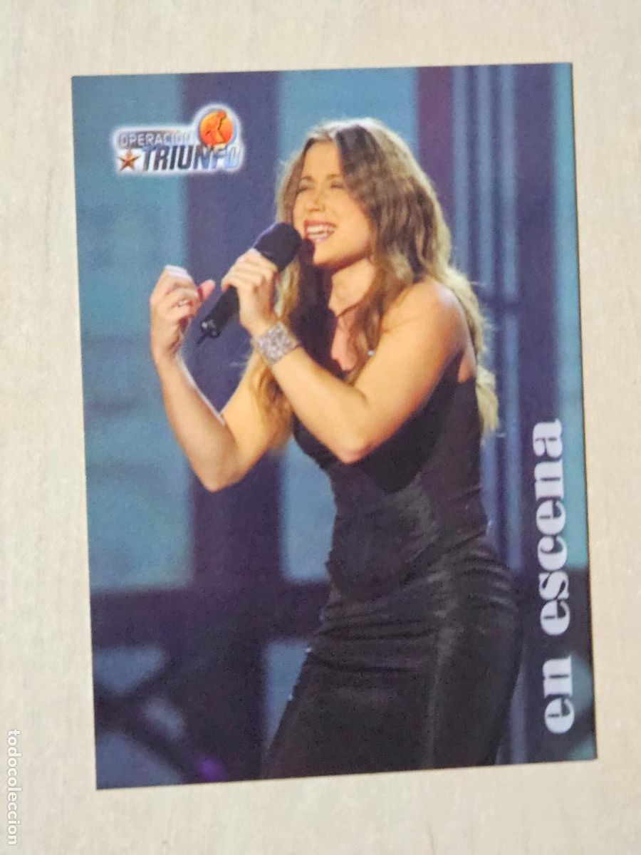 Trading cards: CROMO CARD PANINI OPERACION TRIUNFO PRIMERA EDICION 33 DE 144 - VERONICA