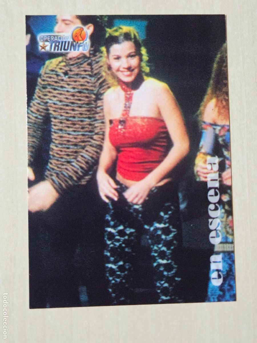 Trading cards: CROMO CARD PANINI OPERACION TRIUNFO PRIMERA EDICION 50 DE 144 - NATALIA