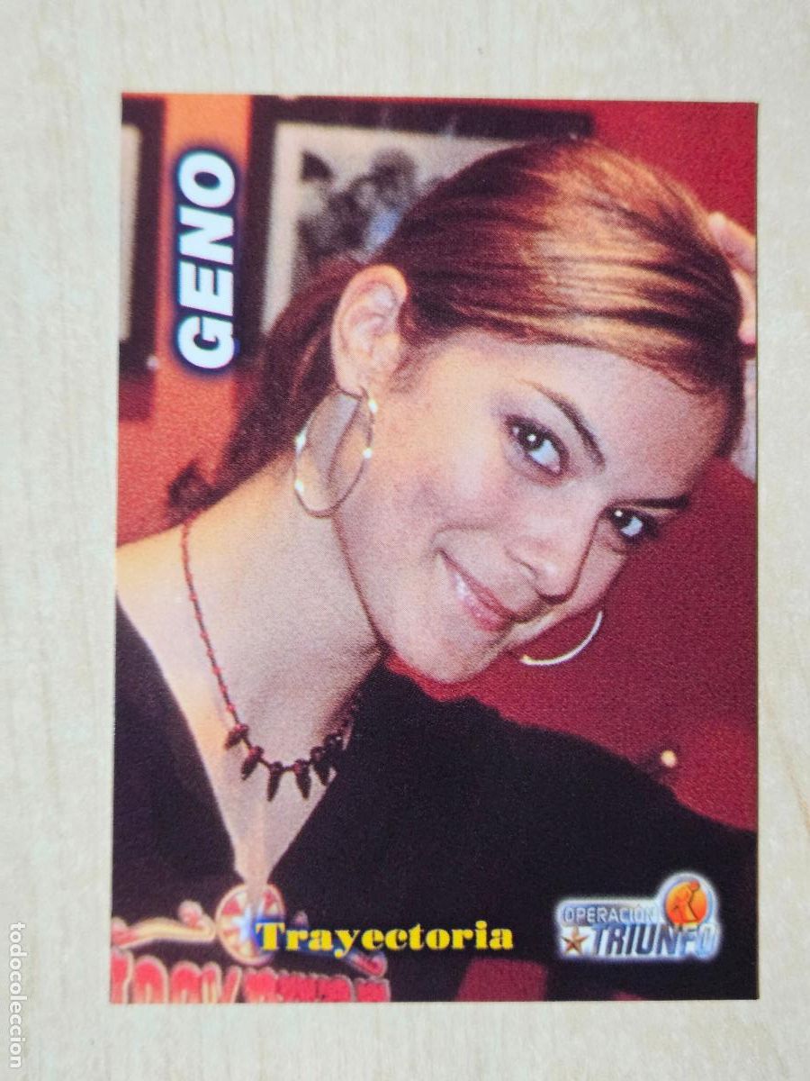 Trading Cards: CROMO CARD PANINI OPERACION TRIUNFO PRIMERA EDICION 57 DE 144 - GENO