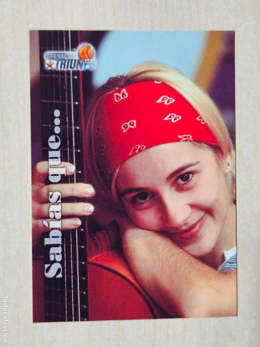 Trading Cards: CROMO CARD PANINI OPERACION TRIUNFO PRIMERA EDICION 61 DE 144 - MIREIA