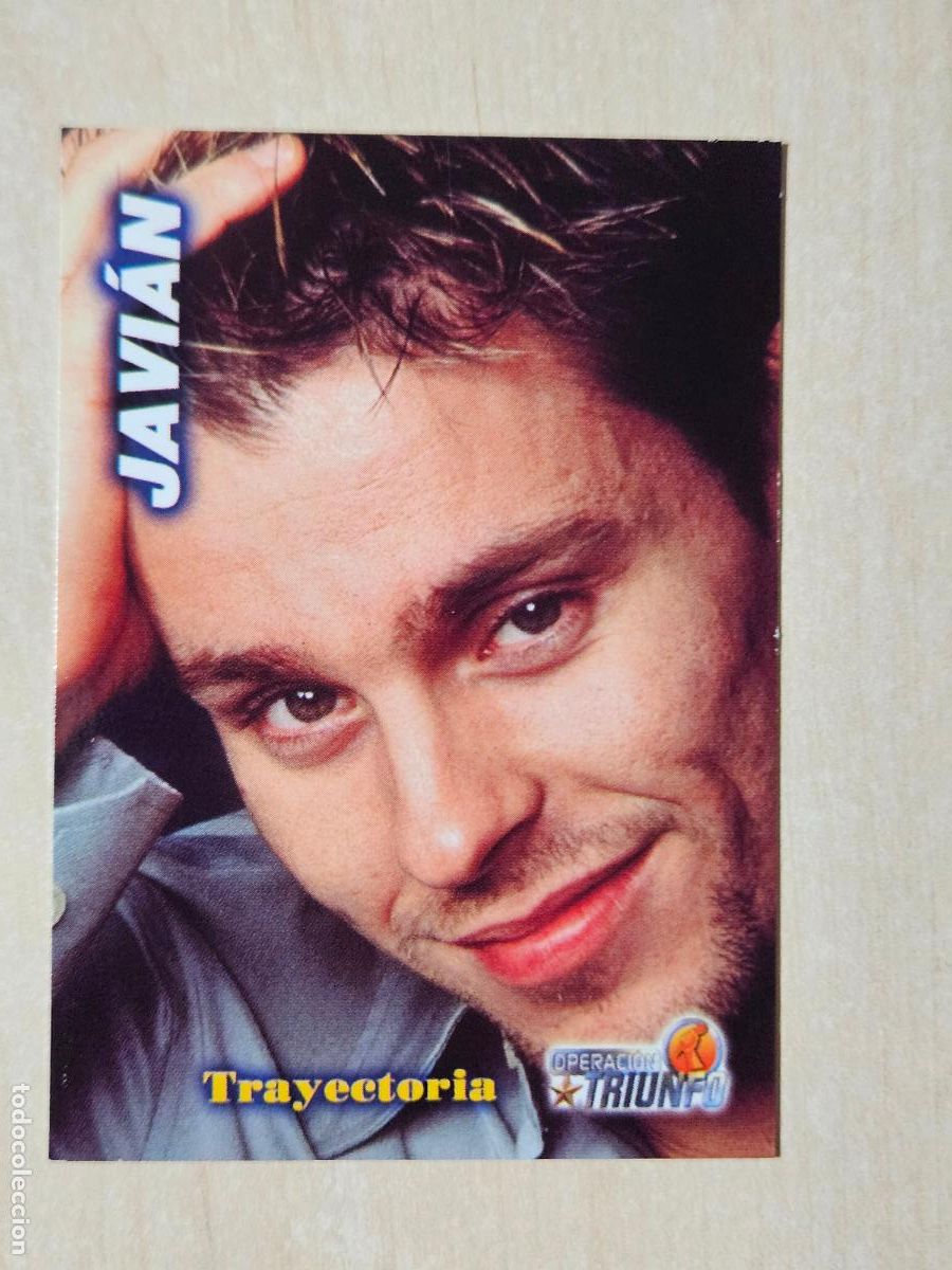 Trading cards: CROMO CARD PANINI OPERACION TRIUNFO PRIMERA EDICION 66 DE 144 - JAVIAN