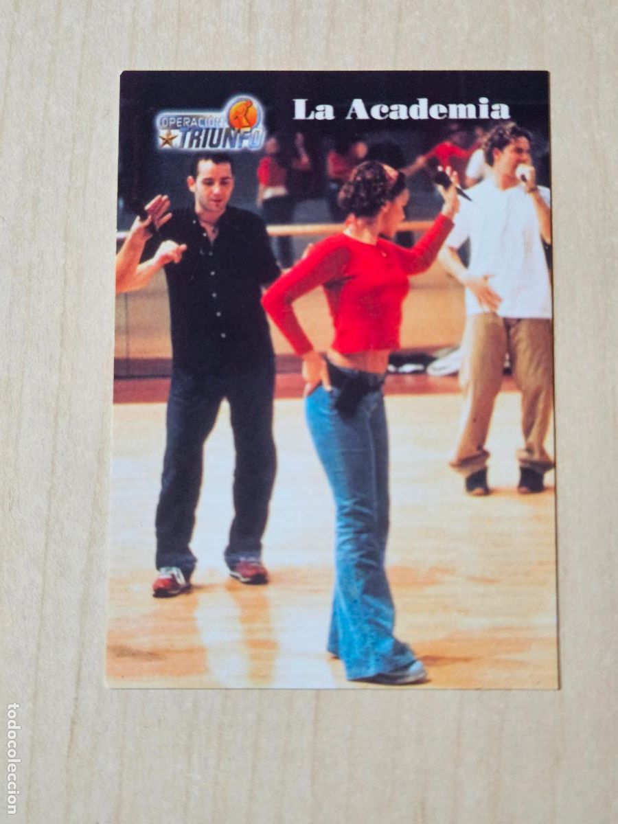 Trading cards: CROMO CARD PANINI OPERACION TRIUNFO PRIMERA EDICION 97 DE 144 - LA ACADEMIA