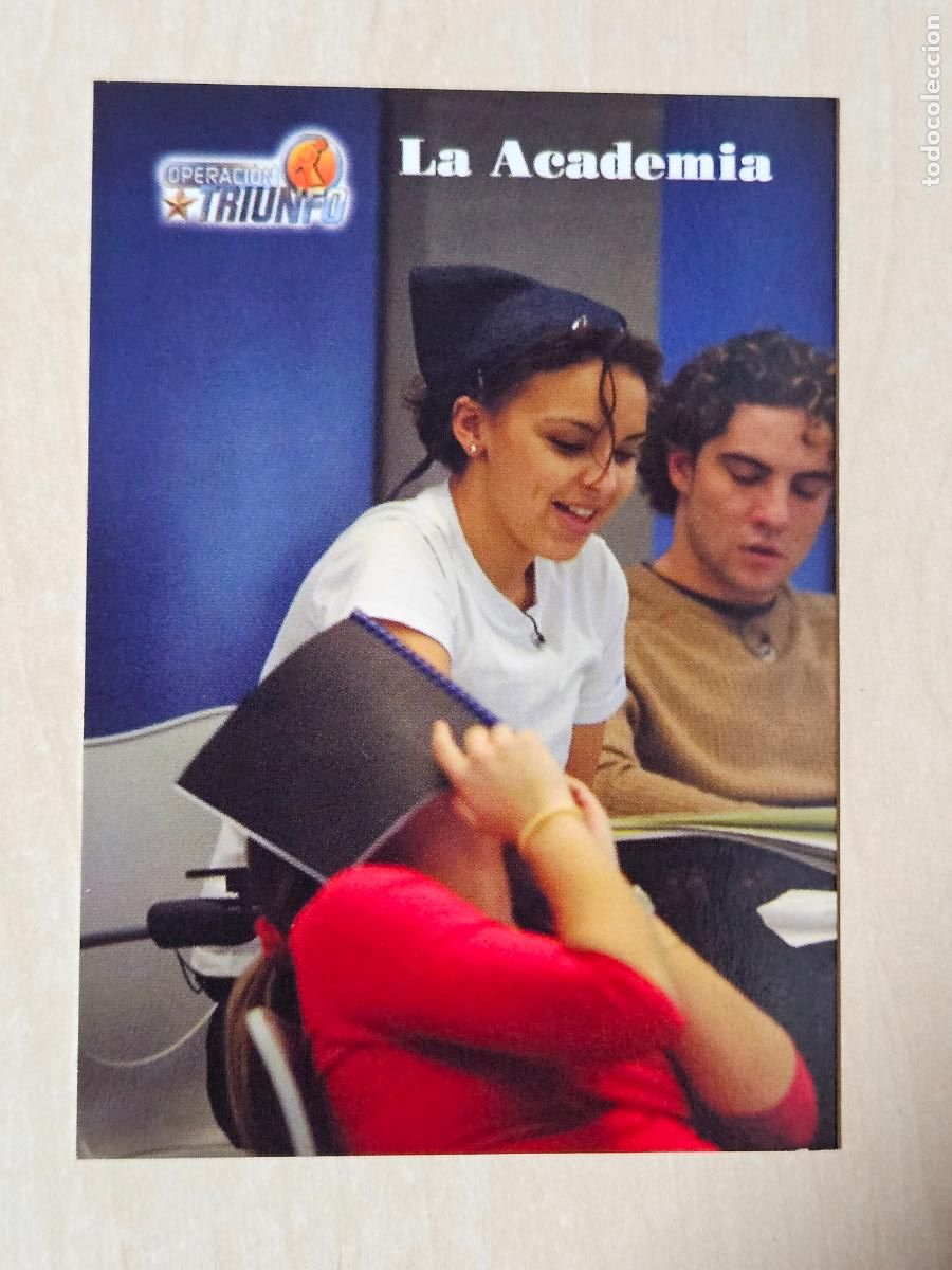 Trading cards: CROMO CARD PANINI OPERACION TRIUNFO PRIMERA EDICION 98 DE 144 - LA ACADEMIA