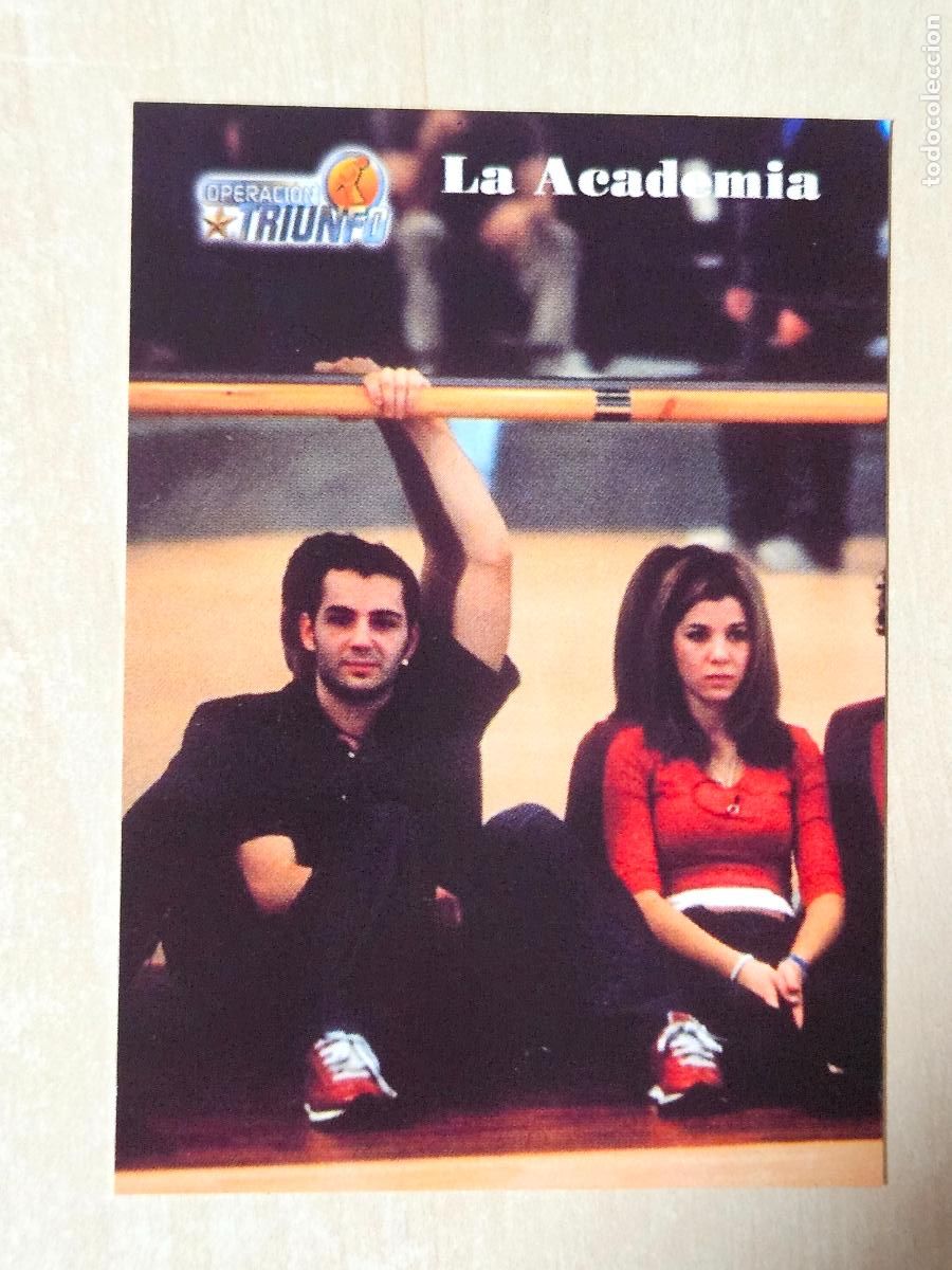 Trading cards: CROMO CARD PANINI OPERACION TRIUNFO PRIMERA EDICION 99 DE 144 - LA ACADEMIA