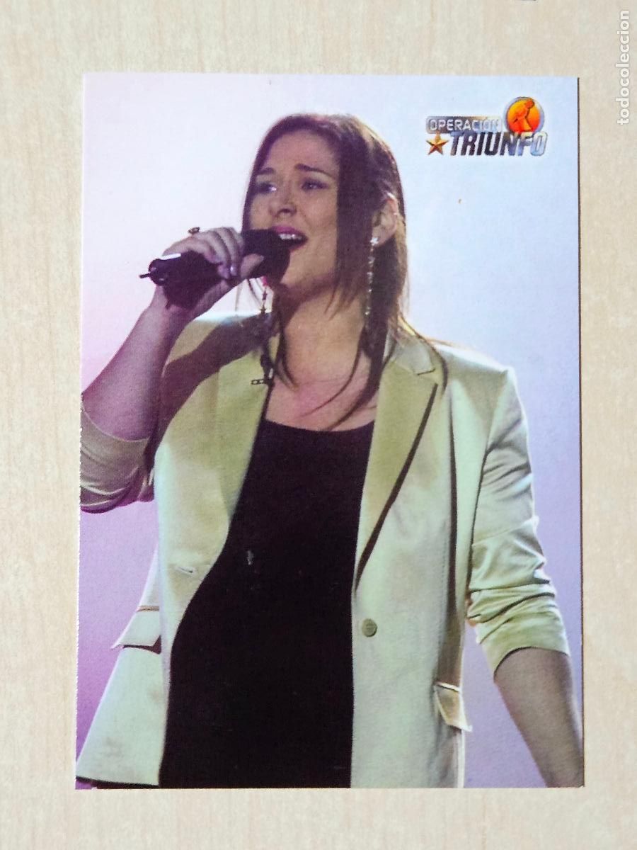 Trading cards: CROMO CARD PANINI OPERACION TRIUNFO PRIMERA EDICION 115 DE 144 - ROSA