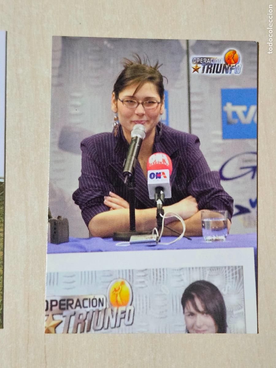 Trading cards: CROMO CARD PANINI OPERACION TRIUNFO PRIMERA EDICION 123 DE 144 - ROSA