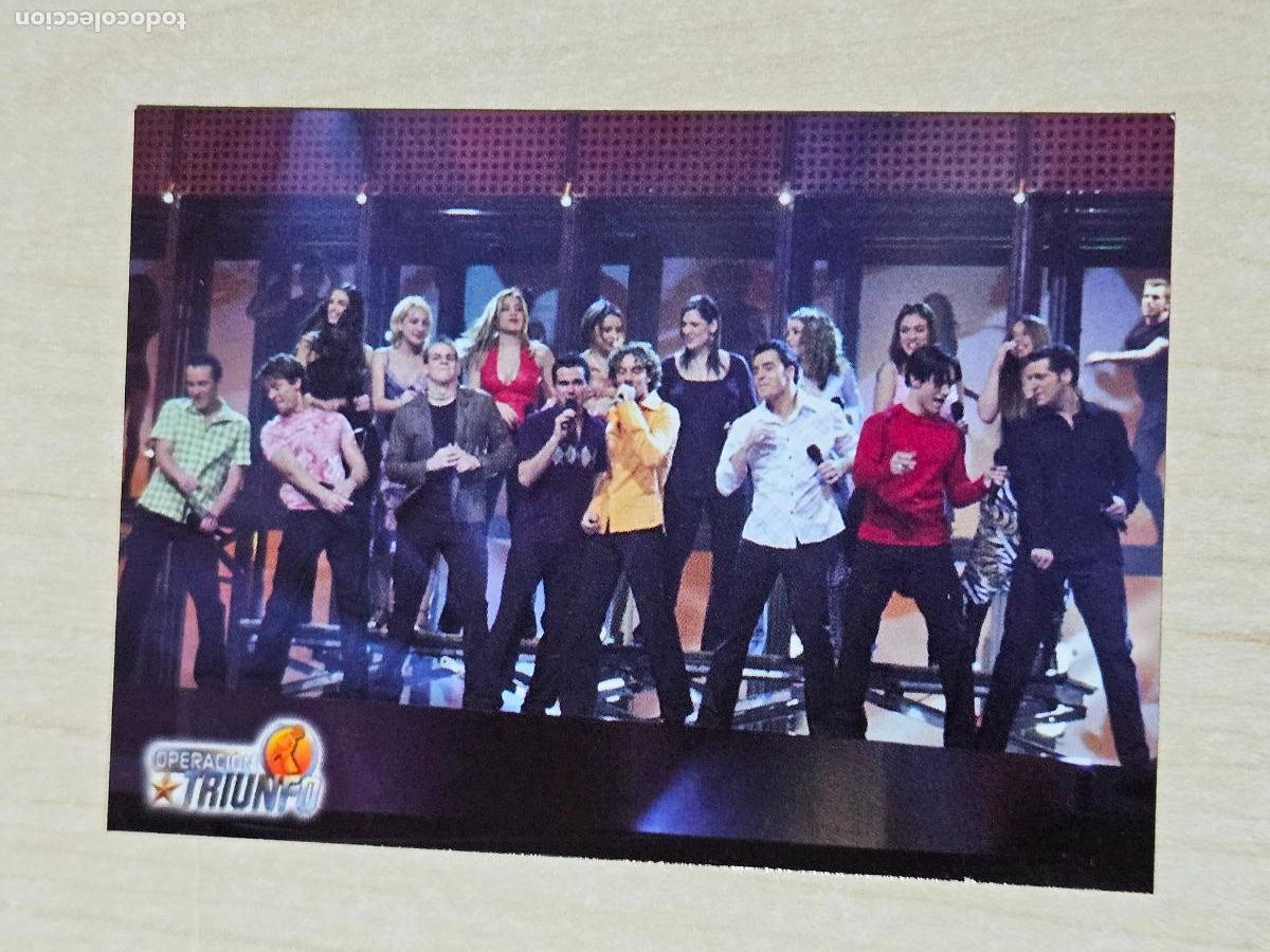 Trading cards: CROMO CARD PANINI OPERACION TRIUNFO PRIMERA EDICION 137 DE 144 - LOS TRIUNFITOS