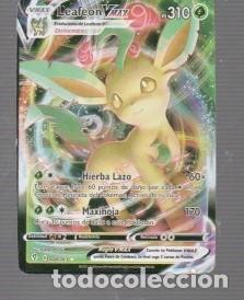 Sammelkarten: CROMOS DE POK&Eacute;MON DE VMAX LEAFEON V MAX PS 310 DEL A&Ntilde;O 2021