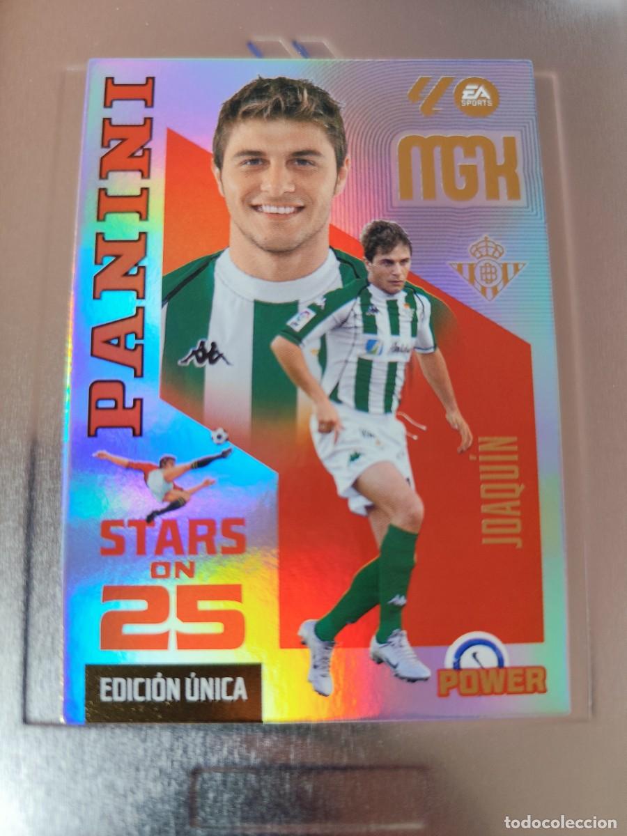 Trading cards: Megacracks 2026/27. 431P Joaqu&iacute;n - Betis. Stars on 25 power - edici&oacute;n &uacute;nica lata