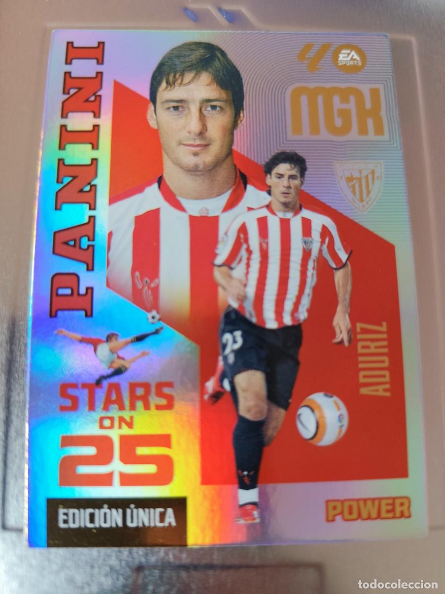 Trading cards: Megacracks 2026/27. 433P Aduriz - Athletic Bilbao. Stars on 25 power - edici&oacute;n &uacute;nica lata