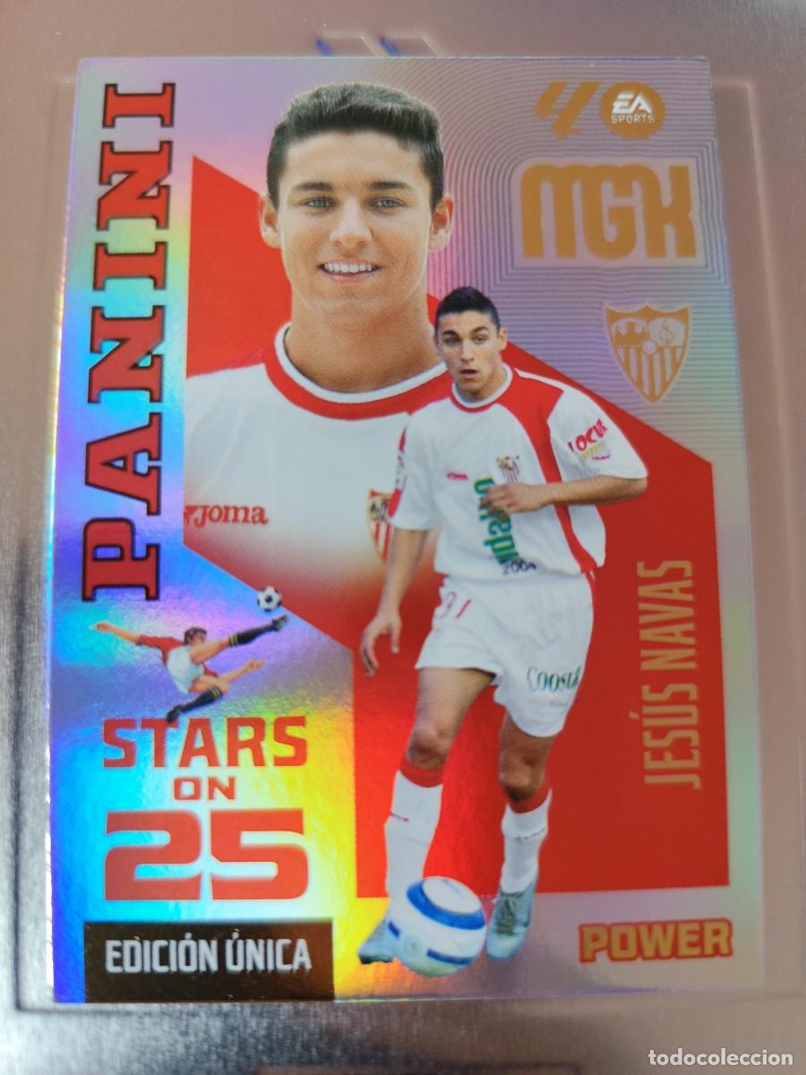 Trading cards: Megacracks 2026/27. 437P Jes&uacute;s Navas - Sevilla. Stars on 25 power - edici&oacute;n &uacute;nica lata
