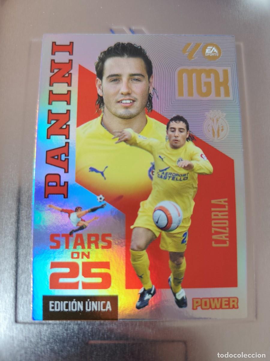 Trading Cards: Megacracks 2026/27. 438P Cazorla - Villarreal. Stars on 25 power - edici&oacute;n &uacute;nica lata