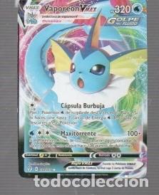 Sammelkarten: CROMOS DE POK&Eacute;MON DE VMAX VAPOREON V MAX PS 320 DEL A&Ntilde;O 2021
