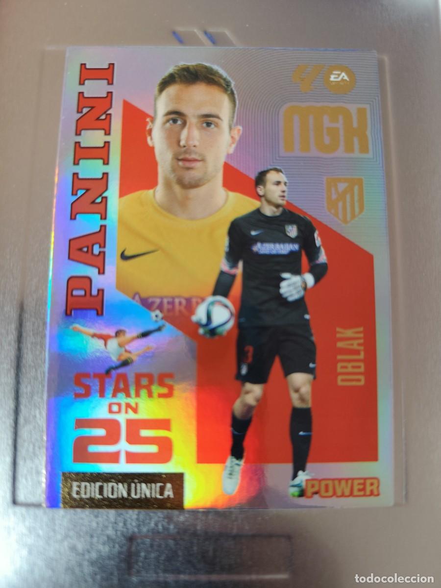 Trading Cards: Megacracks 2026/27. 447P Oblak - Atl&eacute;tico Madrid. Stars on 25 power - edici&oacute;n &uacute;nica lata