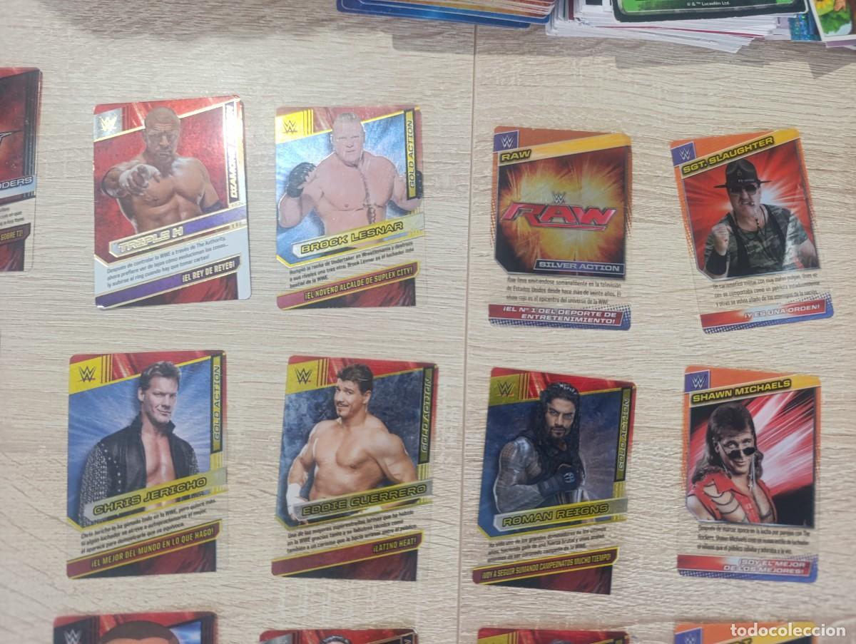 Trading cards: LOTE WWE ACTION CARDS PANINI - Foto 5
