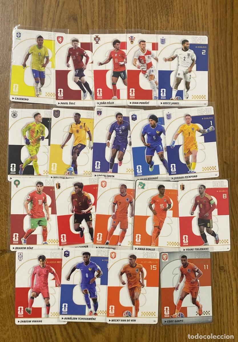 Trading cards: Lote 18 cartas Kayou x Panini Panini FIFA World Cup 2026