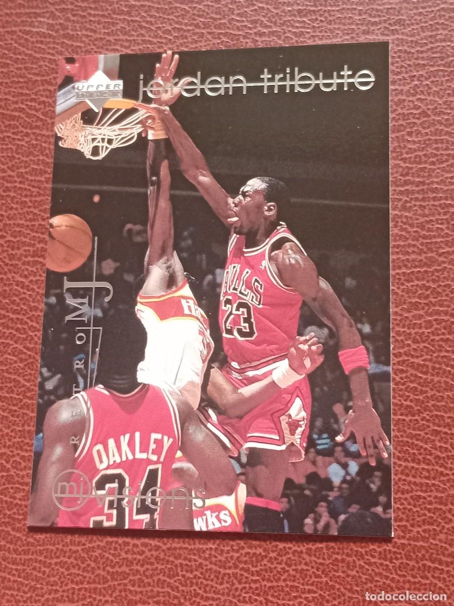 Trading cards: Card 34 Michael Jordan Upper Deck 1997-98 Jordan Tribute Retro Visions