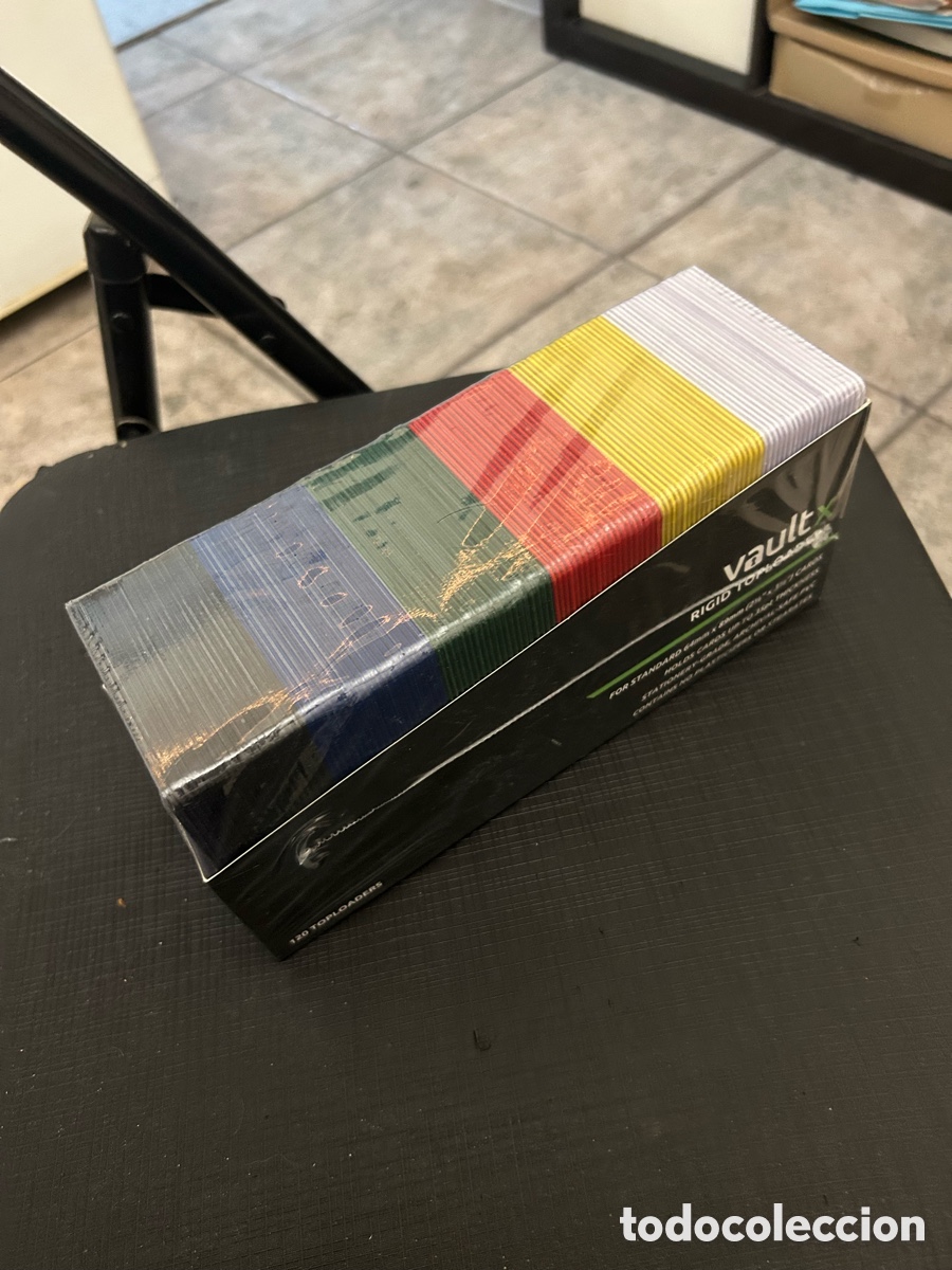 Trading cards: Vault X Toploaders R&iacute;gidos Colores 120 uds