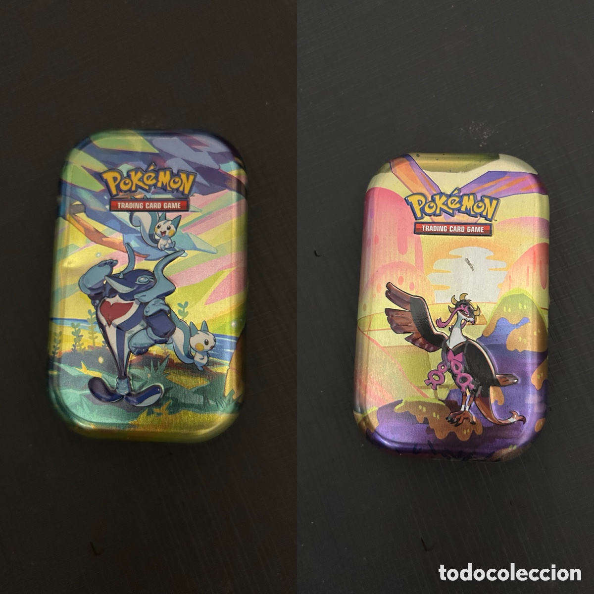 Trading cards: Latas Pok&eacute;mon TCG Vac&iacute;as