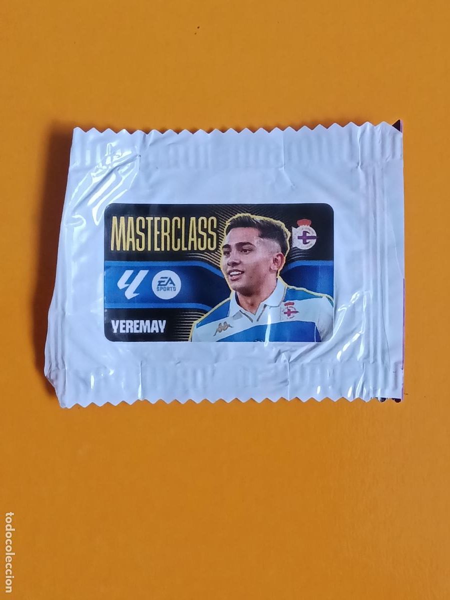 Trading cards: YEREMAY. M&Aacute;STERCLASS. DEPORTIVO LA CORU&Ntilde;A. CHICLE LIGA ESTE 2026-27. PANINI
