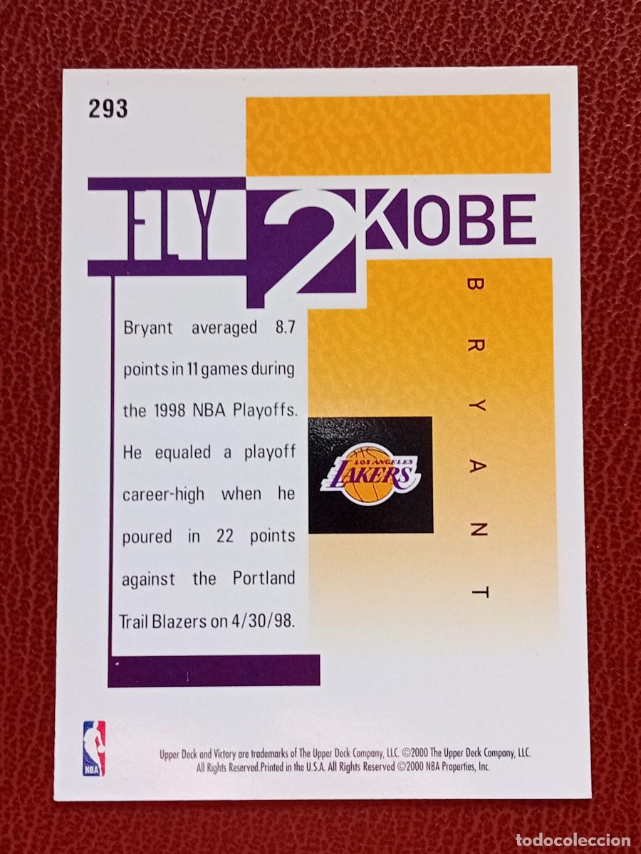 Trading cards: Card 293 Kobe Bryant Upper Deck Victory 2000-2001 - Foto 2