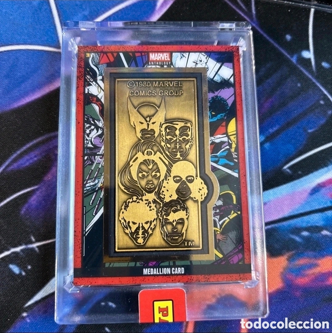 Trading cards: Tarjeta medall&oacute;n Panini Marvel Anthology 2025 X-Men #139