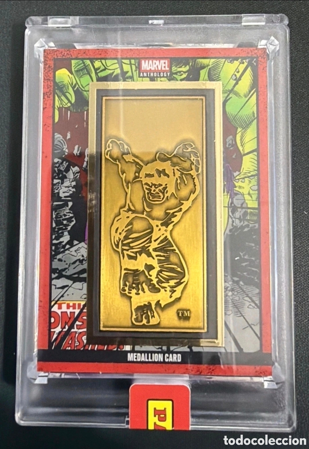 Trading cards: Antolog&iacute;a Panini Marvel 2025 - Tarjeta medall&oacute;n - HULK