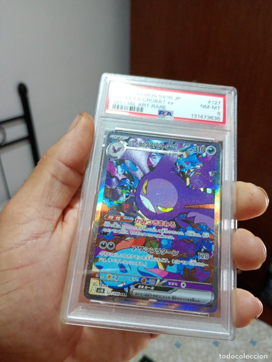 Trading cards: Carta psa 8 Pok&eacute;mon Crobat japon&eacute;s