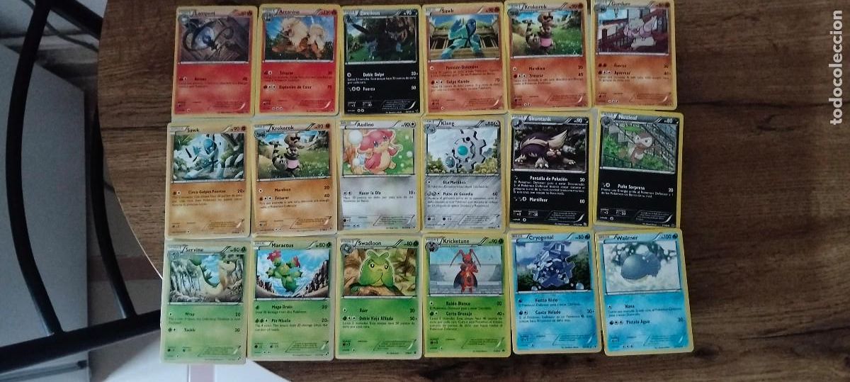Trading cards: lote 35 CARTAS POKEMON --- LEER ANUNCIO.