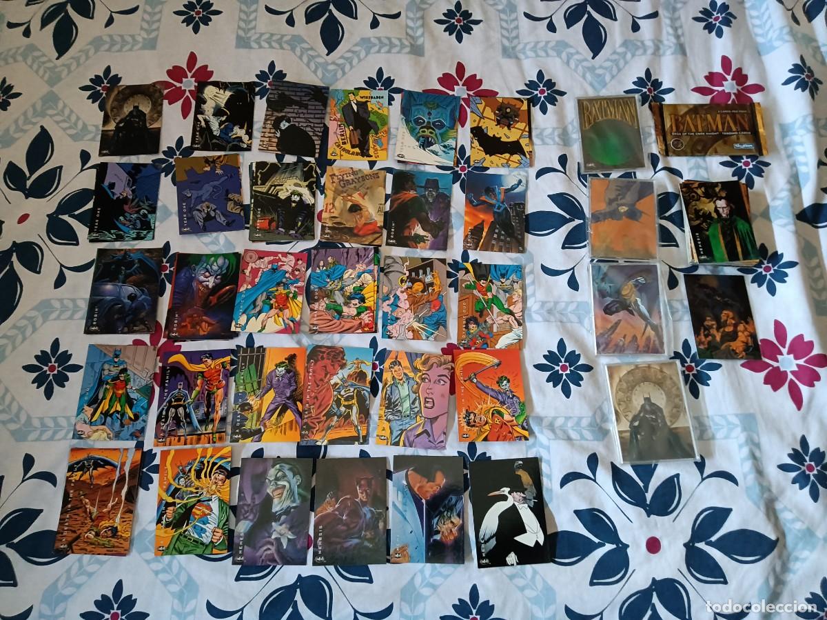 Trading cards: BATMAN Saga of the Dark Knight COLECCION Set Colecci&oacute;n Trading Cards Cromos + Especiales