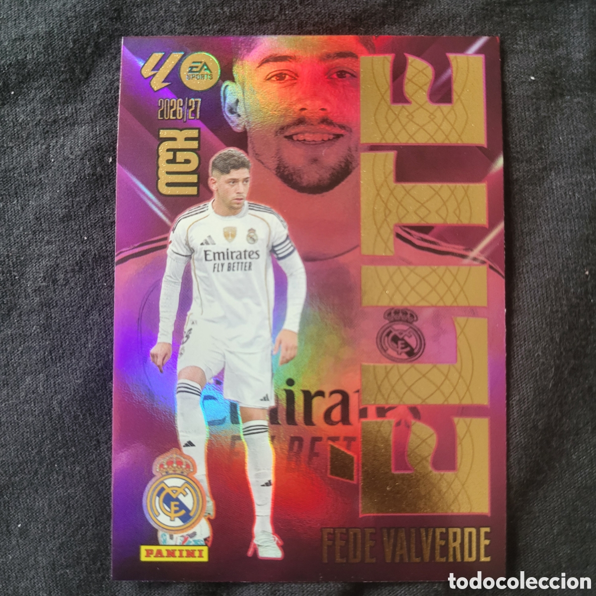 Trading cards: 5 Fede Valverde Elite / Megacracks 2026