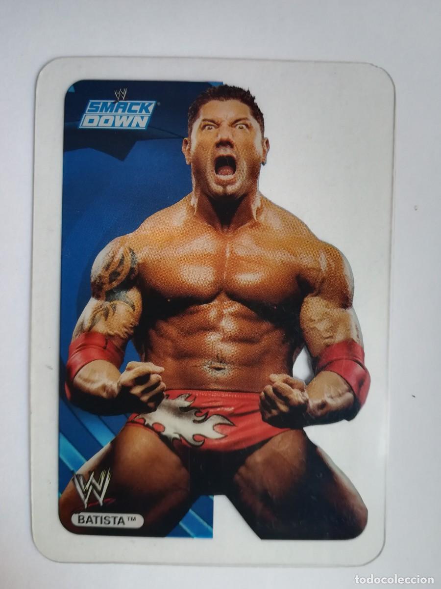 Trading cards: WWE Smack Down N&ordm; 002. Batista. Lamincards Collection New Edition. Edibas