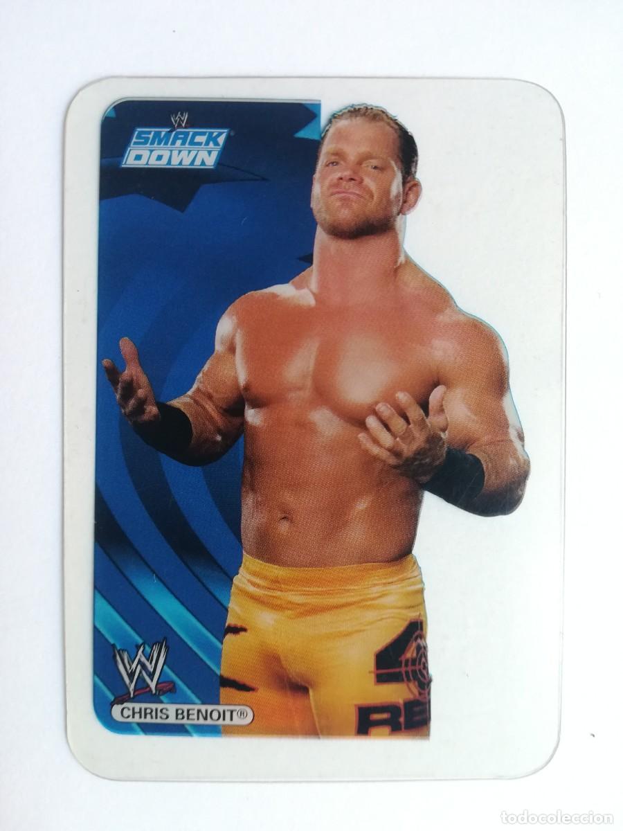 Trading cards: WWE Smack Down N&ordm; 004. Chris Benoit. Lamincards Collection New Edition. Edibas