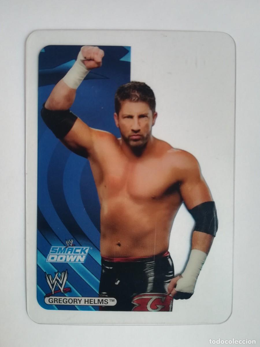 Trading cards: WWE Smack Down N&ordm; 007. Gregory Helms. Lamincards Collection New Edition. Edibas