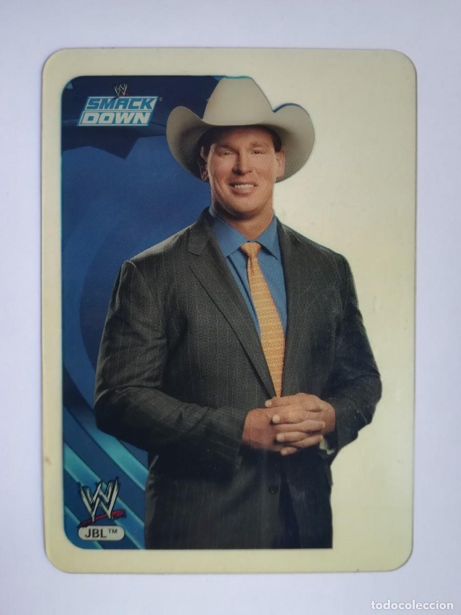 Trading cards: WWE Smack Down N&ordm; 008. John Bradshaw Layfield. Lamincards Collection New Edition. Edibas