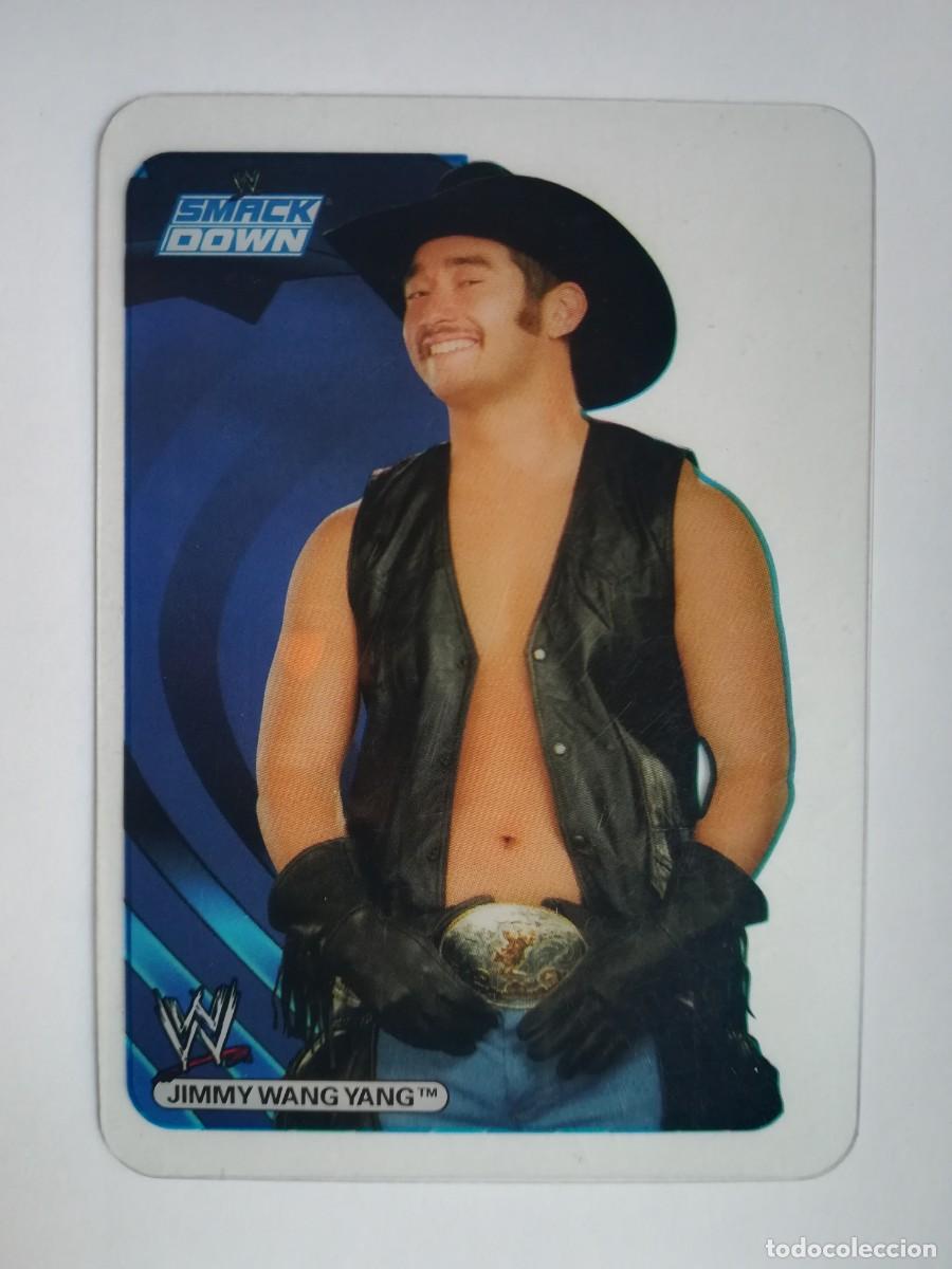 Trading cards: WWE Smack Down N&ordm; 010. Jimmy Wang Yang. Lamincards Collection New Edition. Edibas