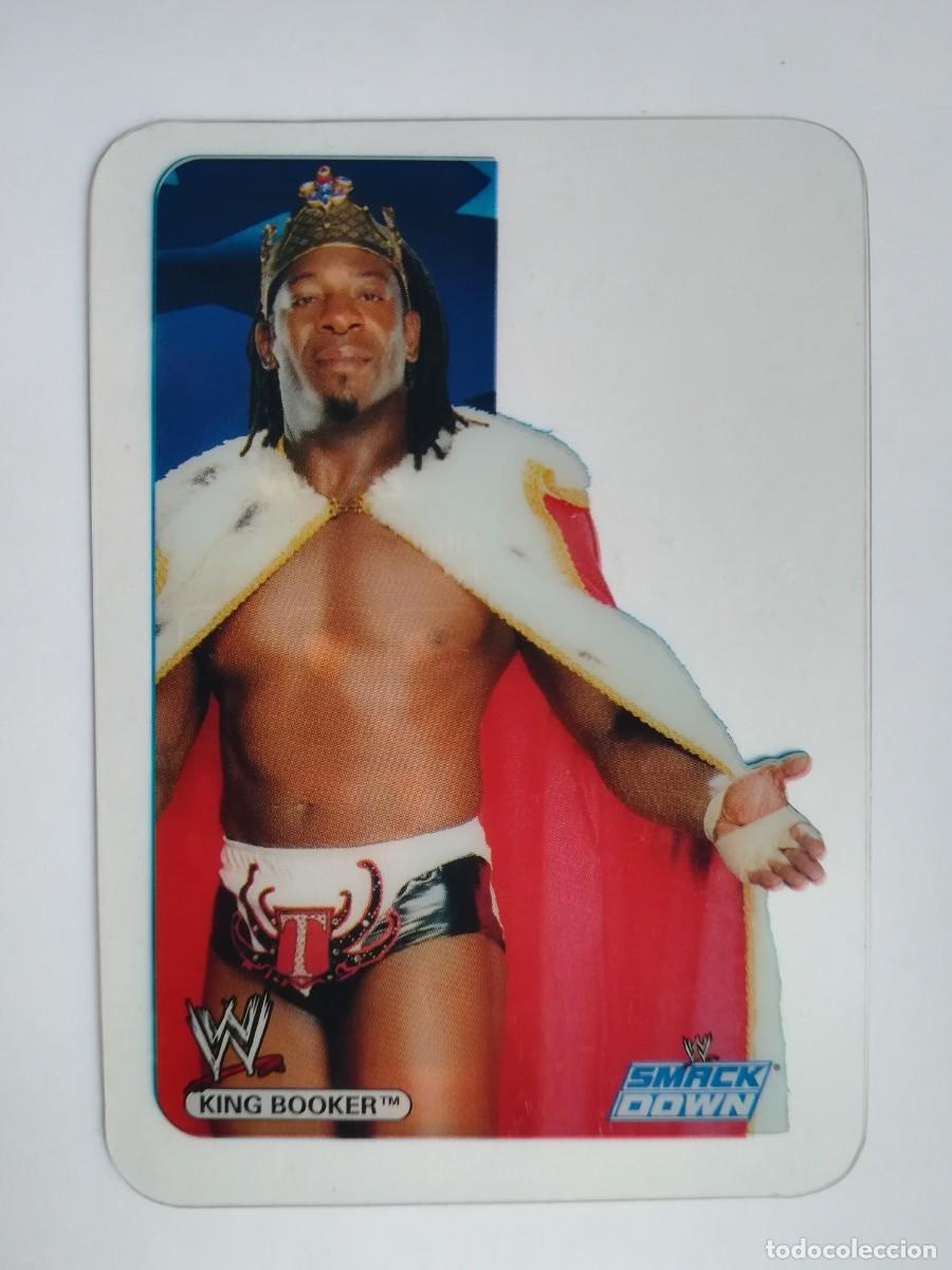 Trading cards: WWE Smack Down N&ordm; 014. King Booker. Lamincards Collection New Edition. Edibas