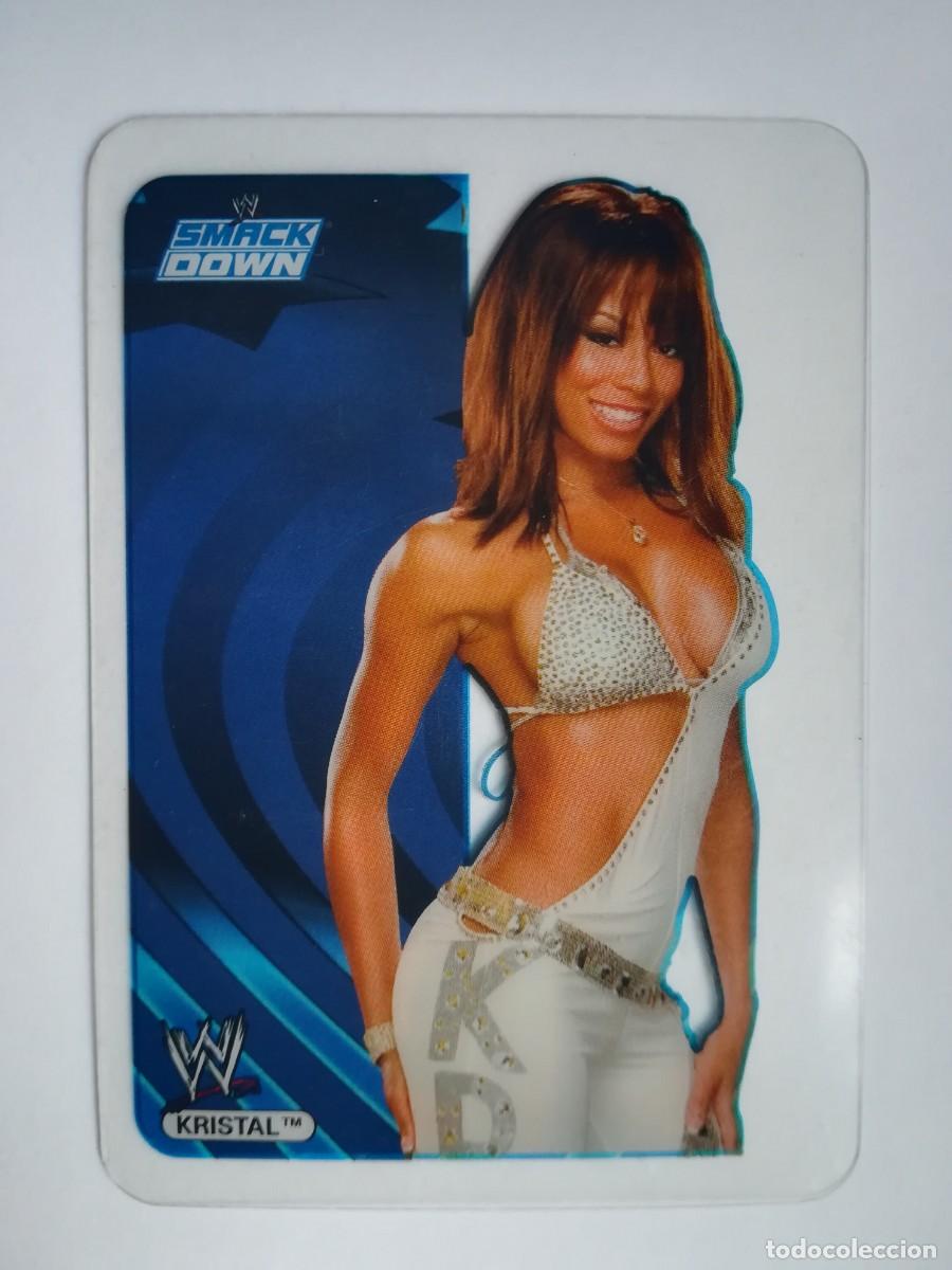 Trading cards: WWE Smack Down N&ordm; 015. Kristal. Lamincards Collection New Edition. Edibas