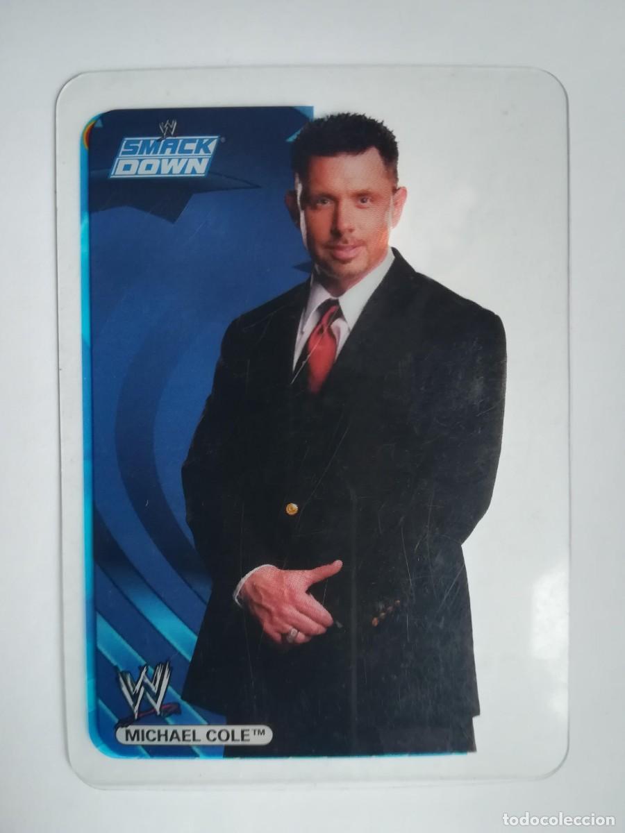 Trading cards: WWE Smack Down N&ordm; 021. Michael Cole. Lamincards Collection New Edition. Edibas