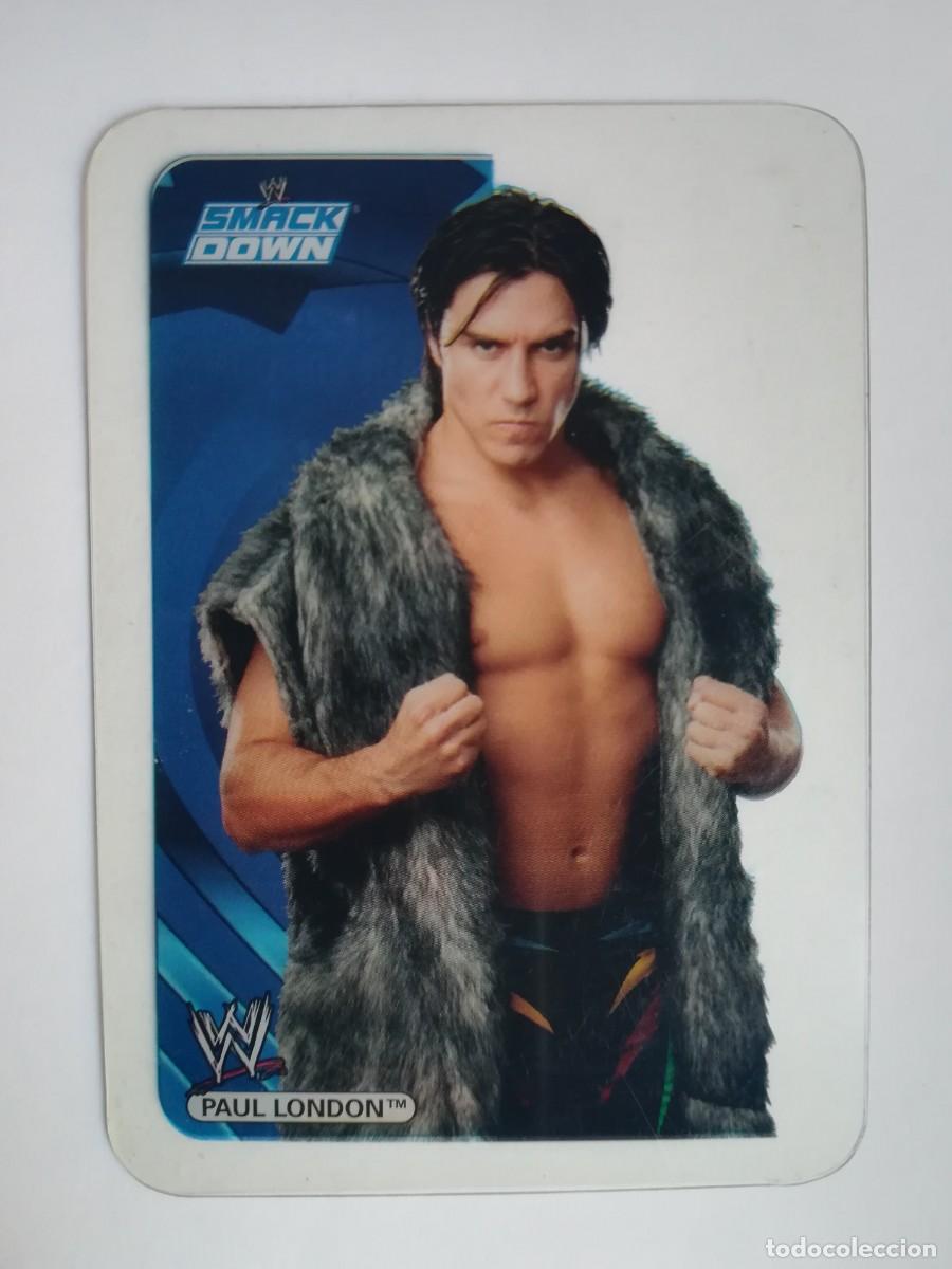 Trading cards: WWE Smack Down N&ordm; 022. Paul London. Lamincards Collection New Edition. Edibas