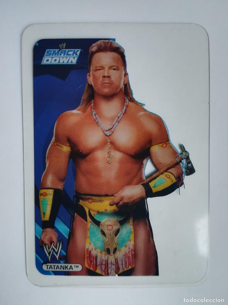 Trading cards: WWE Smack Down N&ordm; 027. Tatanka. Lamincards Collection New Edition. Edibas