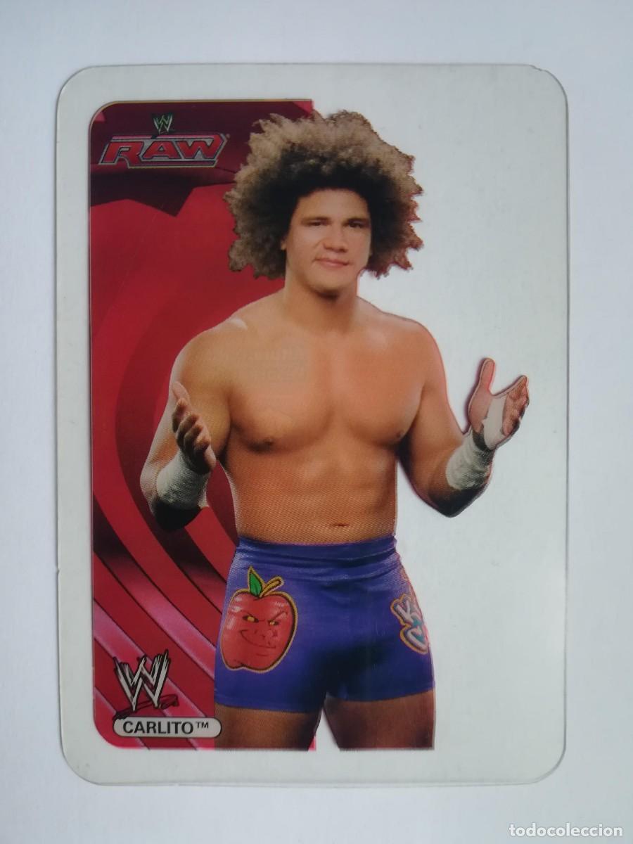 Trading cards: WWE Raw N&ordm; 033. Carlito. Lamincards Collection New Edition. Edibas