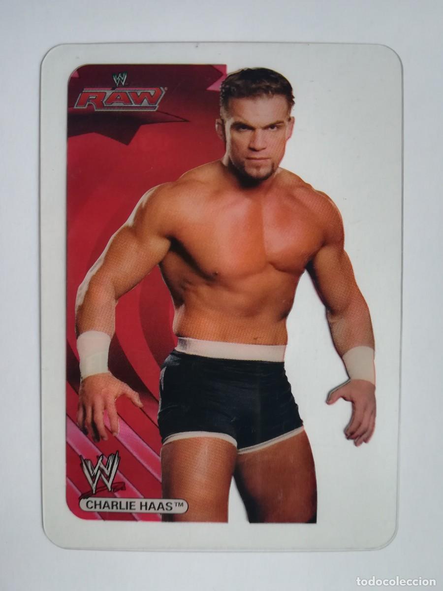 Trading cards: WWE Raw N&ordm; 034. Charlie Haas. Lamincards Collection New Edition. Edibas