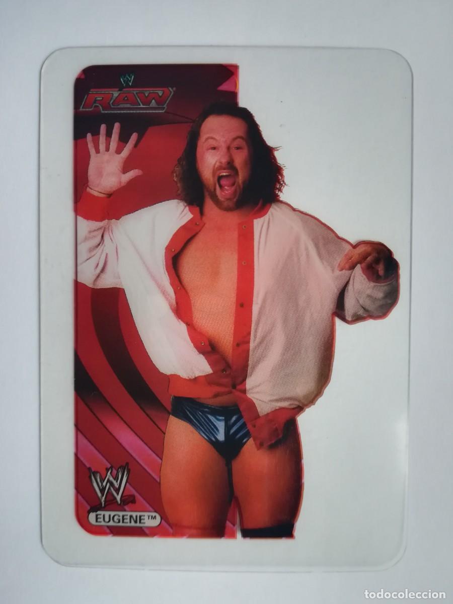 Trading cards: WWE Raw N&ordm; 036. Eugene. Lamincards Collection New Edition. Edibas