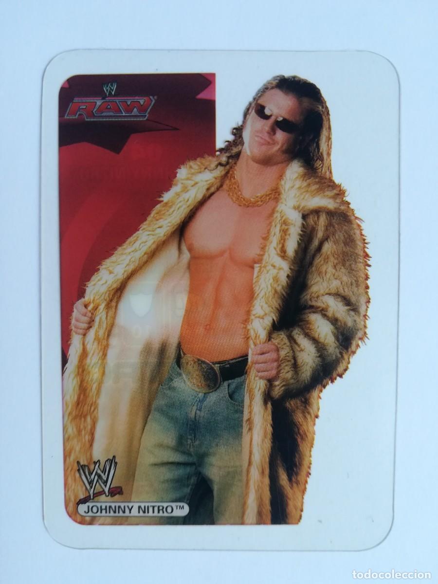 Trading cards: WWE Raw N&ordm; 041. Johnny Nitro. Lamincards Collection New Edition. Edibas