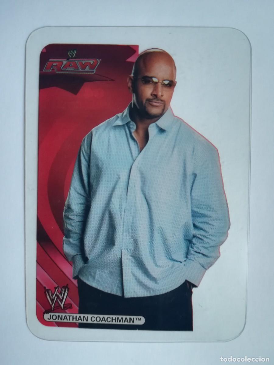 Trading cards: WWE Raw N&ordm; 042. Jonathan Coachman. Lamincards Collection New Edition. Edibas