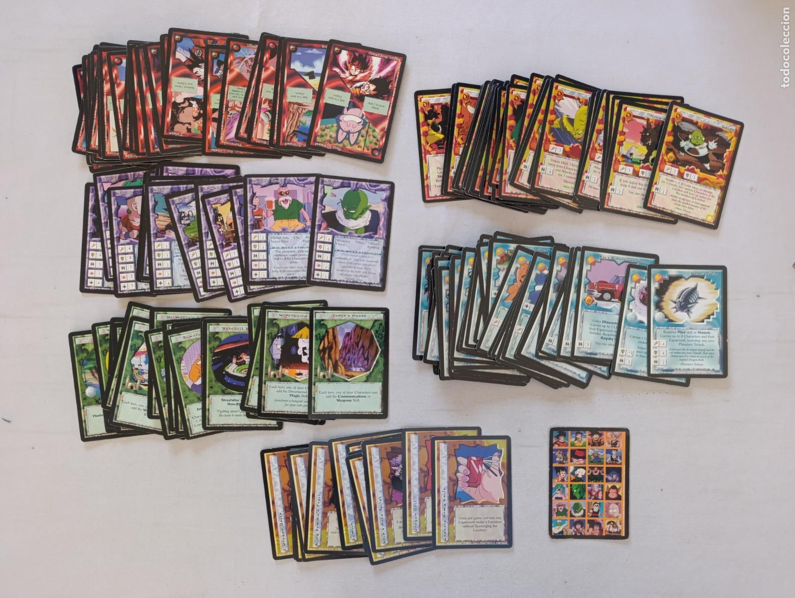 Trading cards: LOTE 145 DRAGON BALL Z ANI-MAYHEM CARDS - PIONEER ESTADOS UNIDOS 1996 - EN INGLES - HAY RARAS (Q7B)