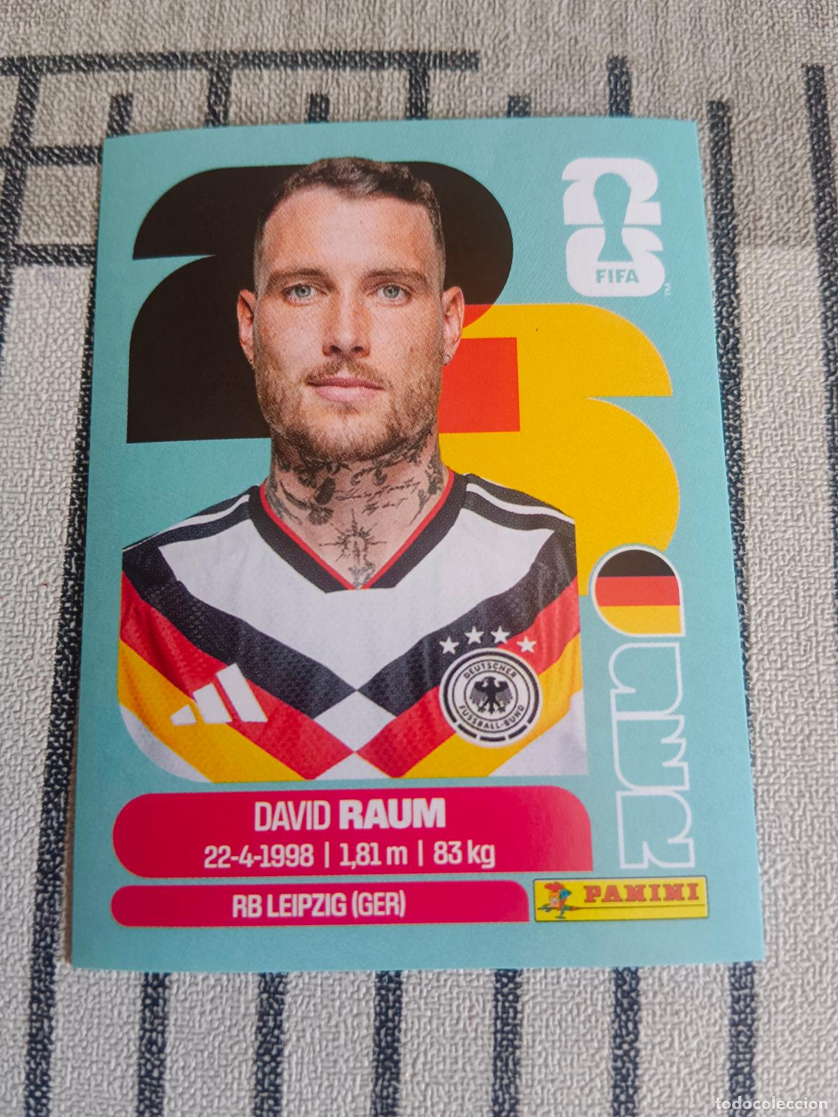 Trading cards: MUNDIAL 2026 ESTADOS UNIDOS USA MEXICO MEJICO CANADA GER 4 GER4 DAVID RAUM ALEMANIA FIFA
