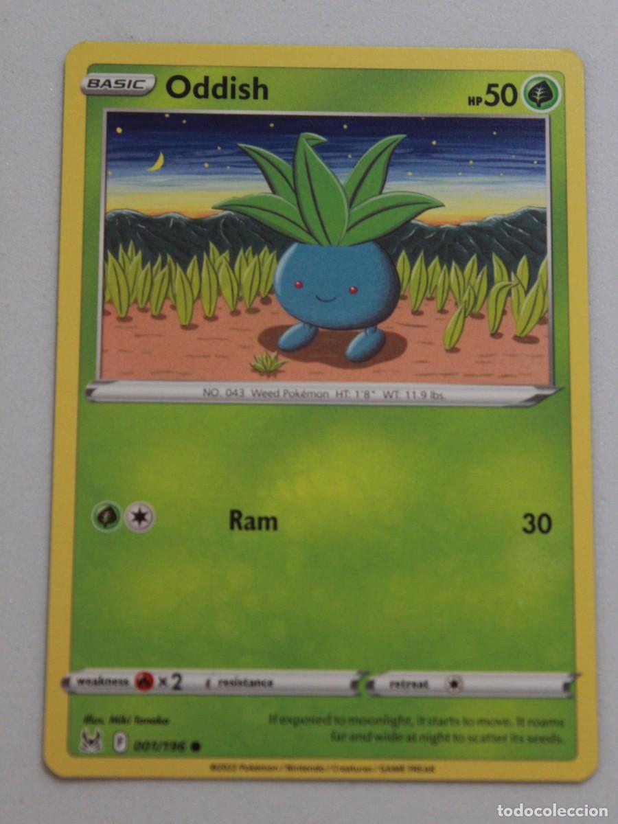 Trading cards: Oddish 001/196 Pok&eacute;mon TCG Lost Origin Carta Pok&eacute;mon