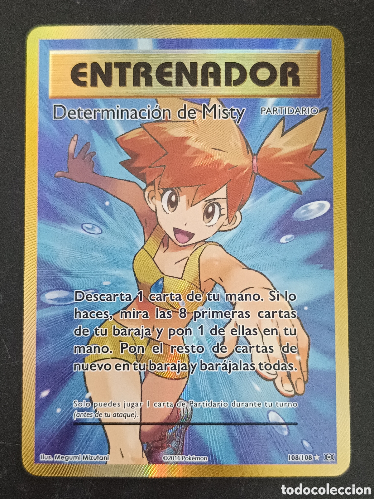 Trading cards: Pokemon Entrenador Determinaci&oacute;n De Misty 108/108 XY Evoluciones En Castellano